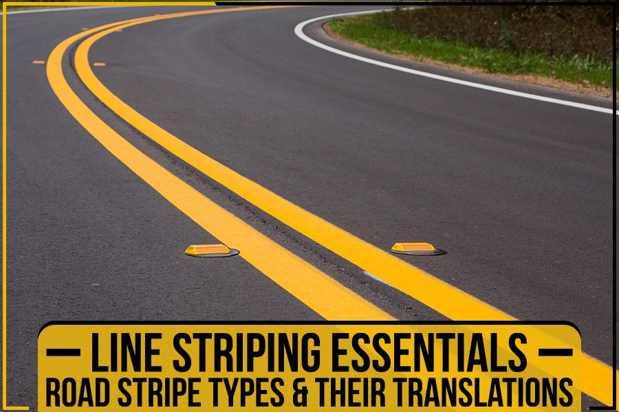 Line stripping essentials - Road stripe types & their translations